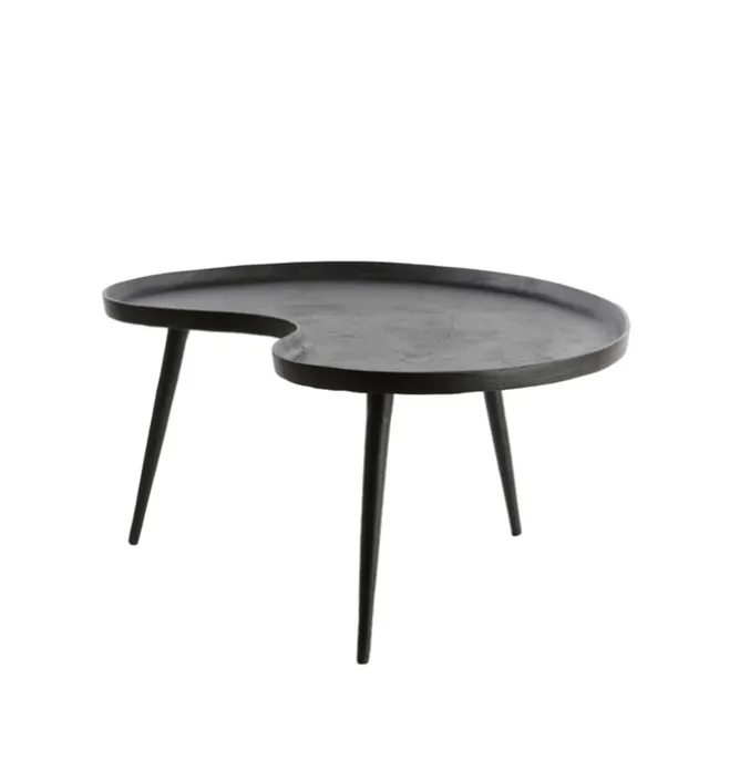 Bijzettafel Loreto zwart
