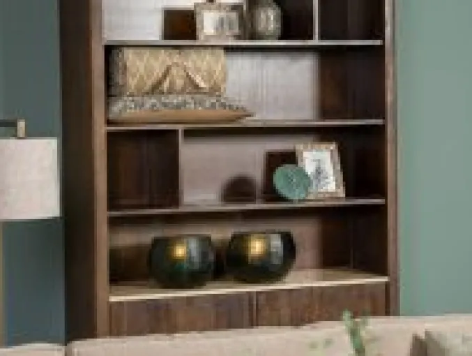 Boekenkast Lio bruin
