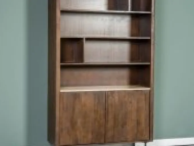 Boekenkast Lio bruin