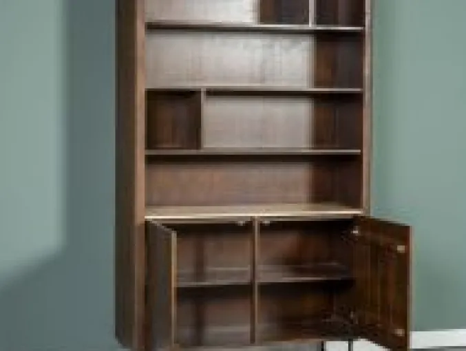 Boekenkast Lio bruin