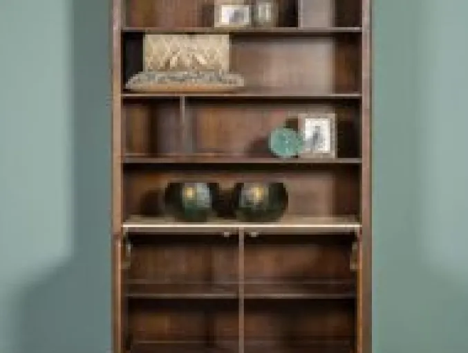 Boekenkast Lio bruin