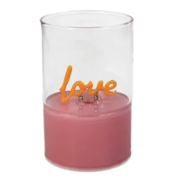 Decoratie led lamp liefde roze
