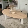 Eettafel Le Mans kolompoot crème