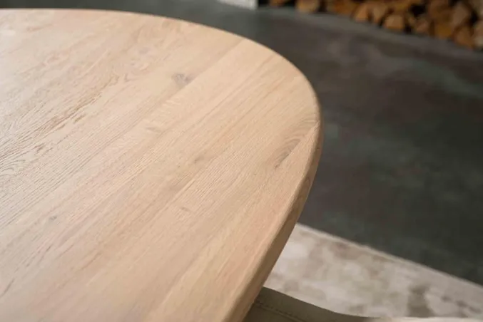 Eettafel Le Mans kolompoot crème