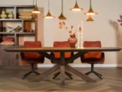 Eettafel Mahara hout