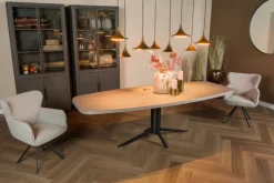 Eettafel Montpellier slate grey