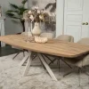 Eettafel Montpellier spinpoot crème
