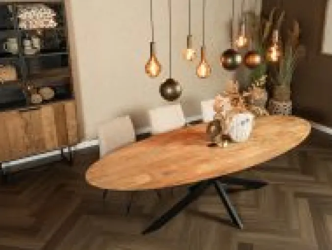 Eettafel ovaal