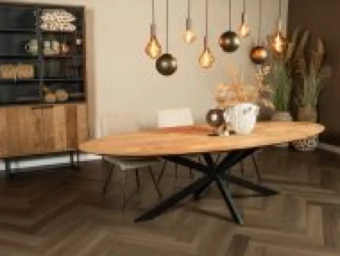 Eettafel ovaal