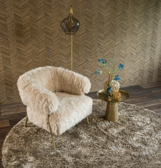 Fauteuil Fuzzy Crème