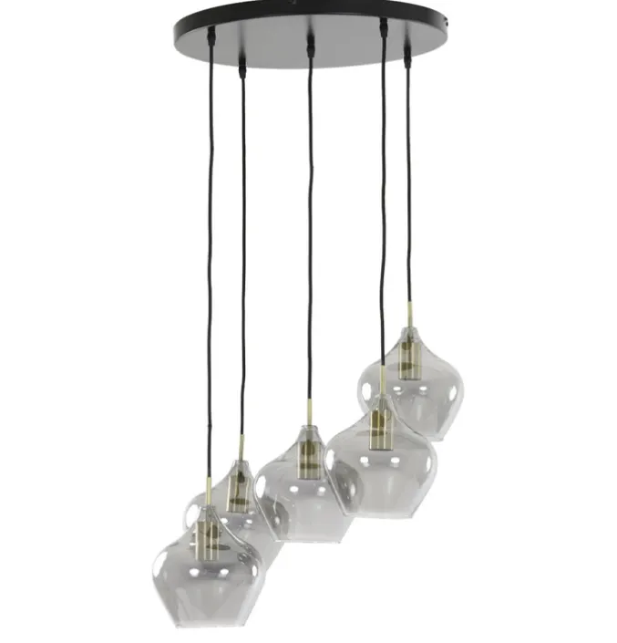 Hanglamp Riccio Antiek Brons