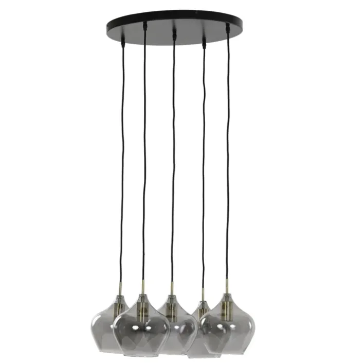 Hanglamp Riccio Antiek Brons
