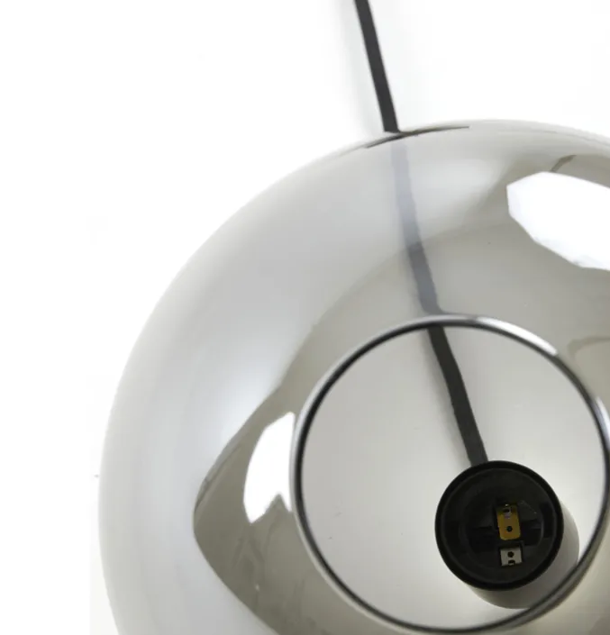 Hanglamp Sulmona Zwart Smoke