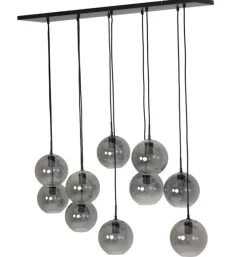 Hanglamp Sulmona Zwart Smoke