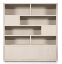 Kast Hermani hout taupe