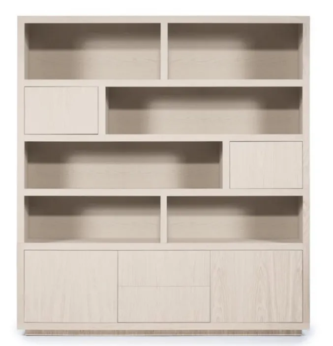 Kast Hermani hout taupe