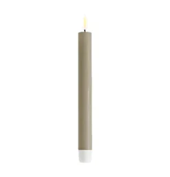 Led dinerkaars zand 2 stuks