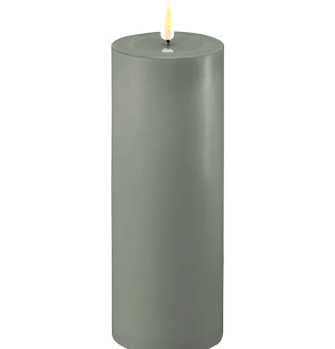 Led Kaars Salvie Green