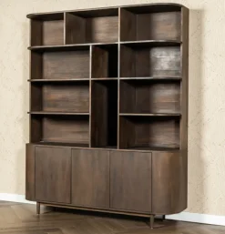 Milla vakkenkast bruin