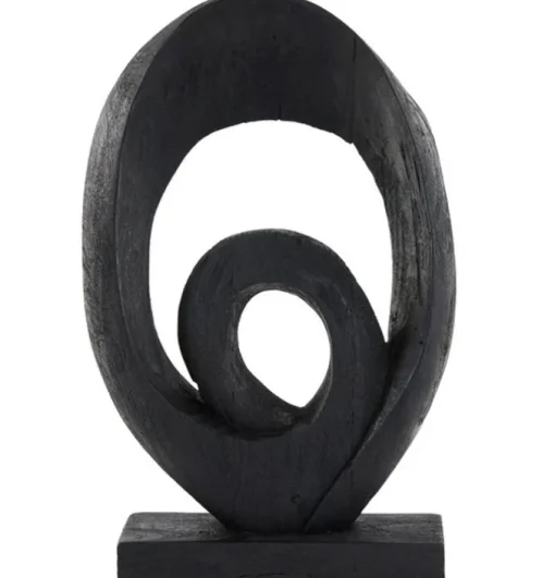 Ornament Randa Zwart