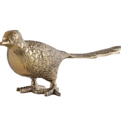 Ornament Vogel Anique Brass