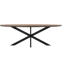 Ovale Eettafel Timeless Teakhout