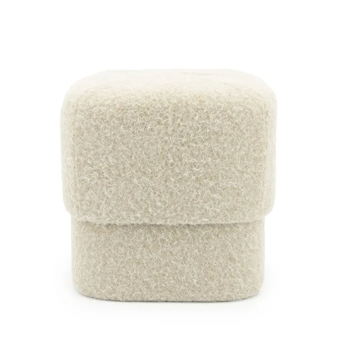 Poef Kelso taupe