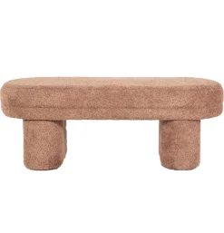 Poef Rama terracotta