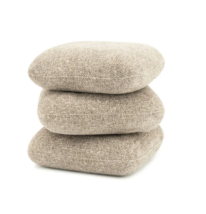 Poef taupe
