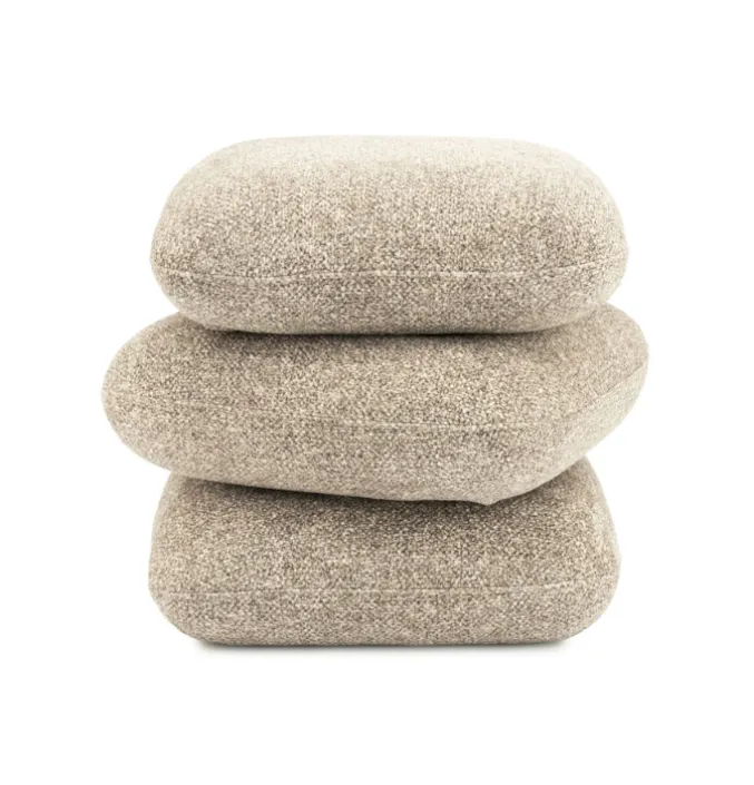 Poef taupe