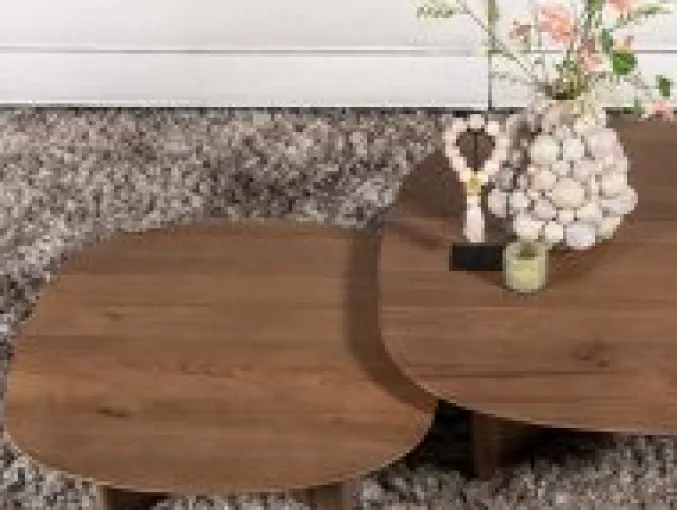 Salontafel Stef bruin