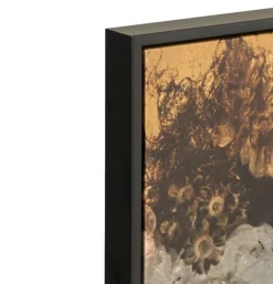 Schilderij Vrouw met bloemen