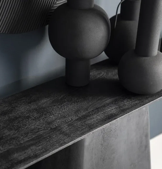 Sidetable Aurora Zwart