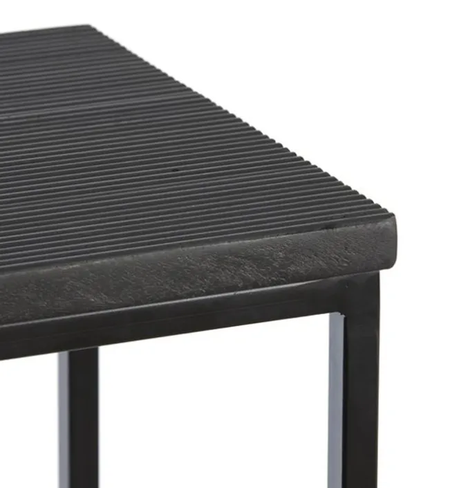 Sidetable set Brescia Zwart