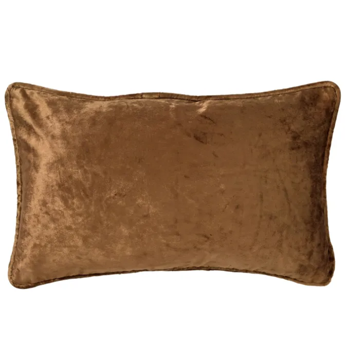 Sierkussen Chloe tobacco brown
