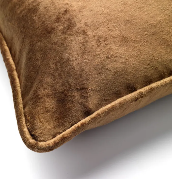 Sierkussen Chloe tobacco brown