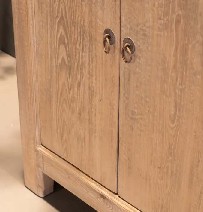 Uniek dressoir hout bruin