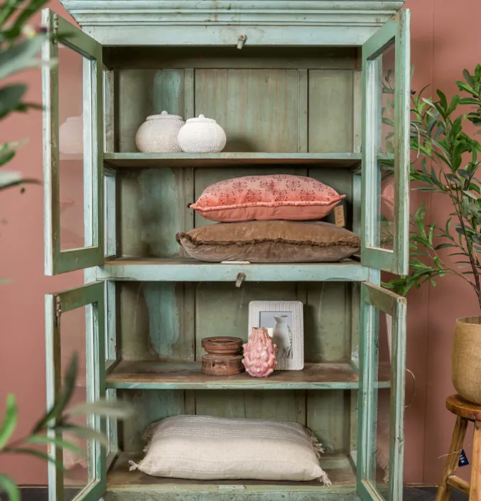 Unieke kast groen