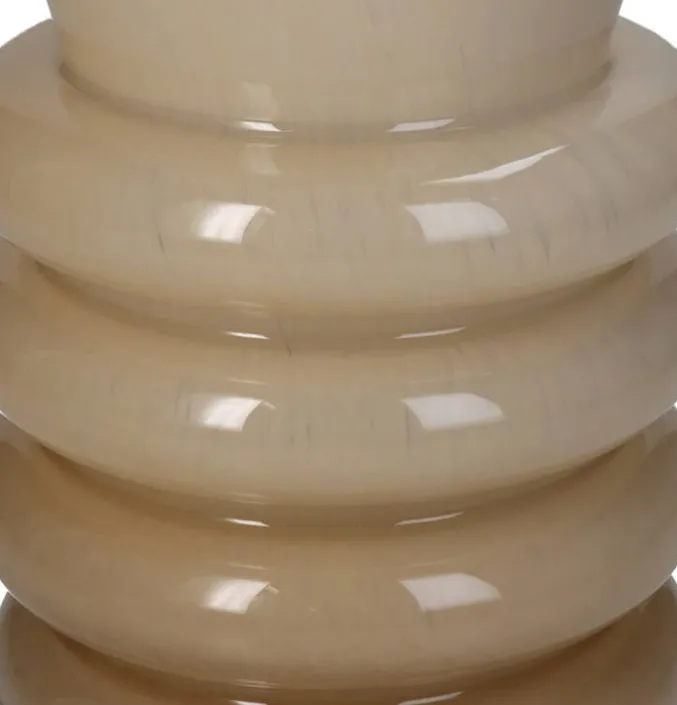 Vaas Beige Glas