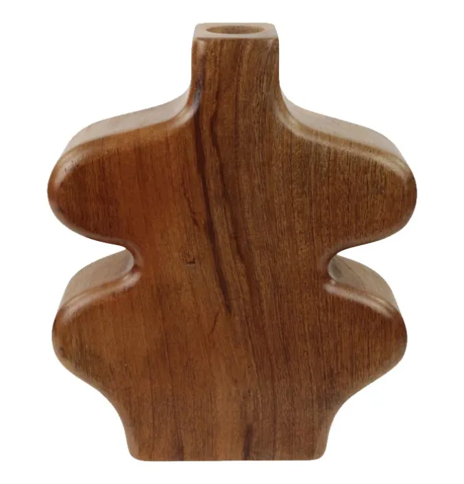 Vaas Salina naturel bruin
