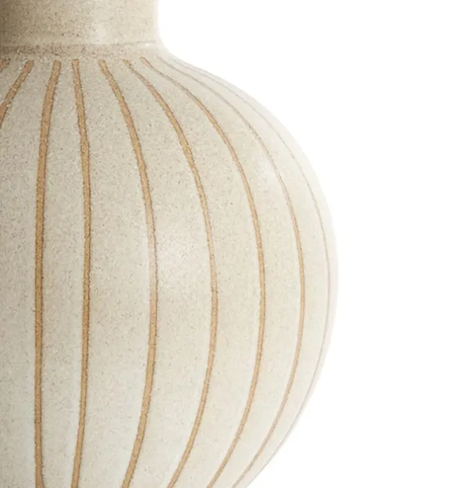 Vaas Ulloa keramiek beige