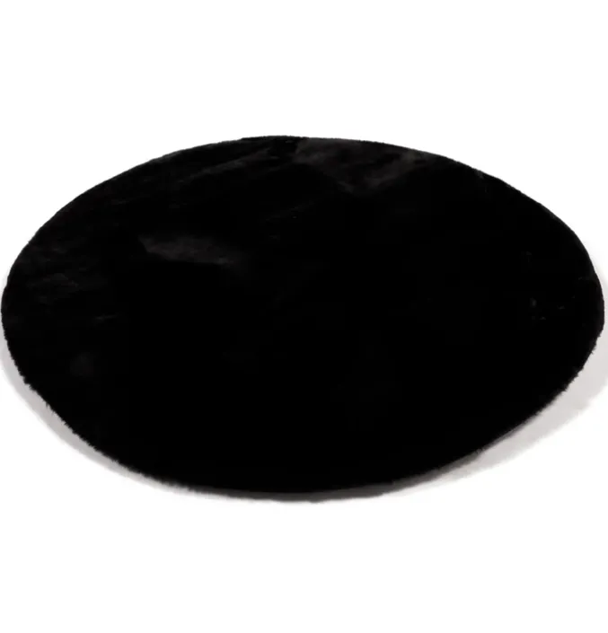 Vloerkleed Plush zwart