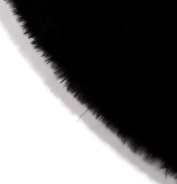 Vloerkleed Plush zwart