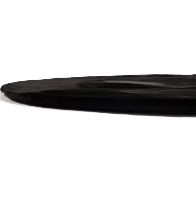 Vloerkleed Plush zwart