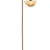 Vloerlamp Baylie hout