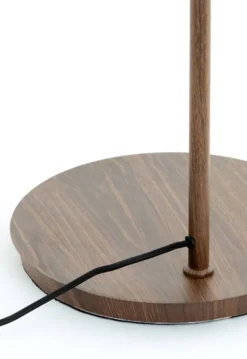 Vloerlamp Baylie hout
