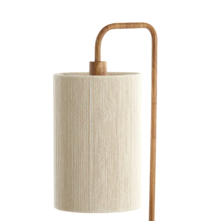 Vloerlamp Donio bruin beige
