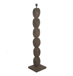 Vloerlamp Kodey bruin