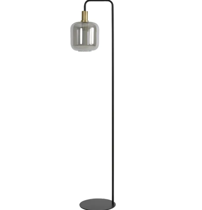 Vloerlamp Lucca antiek brons