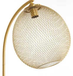 Vloerlamp Moroc goud